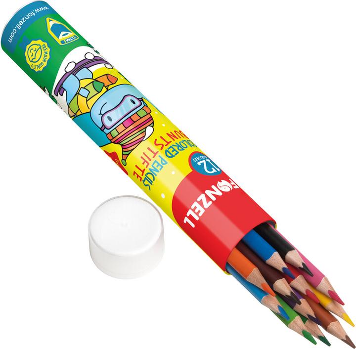 Produktbild Fonzell Farbstifte in Zylinderetui (12x)