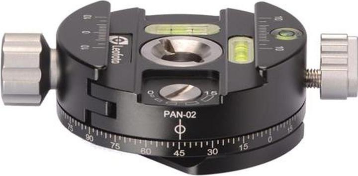 Produktbild Leofoto PAN-02 Panning Clamp + QP70 Plate + Bag (Panoramakopf)