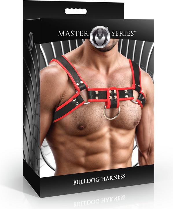 Produktbild XR Brands Bulldog Harness - Red