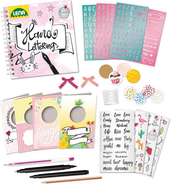 Actual product image Lena Handlettering