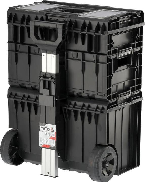 Productafbeelding Yato Werkplaatswagen Gereedschapskoffer Gereedschapswagen leeg Gereedschapskist Trolley (3 onderdelen)