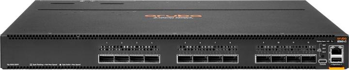 Produktbild Aruba HPE 8360-12C v2 12-port 100G QSFP+/QSFP28 Back-to-Front 3 Fans 2 AC Bundle (12 Ports)