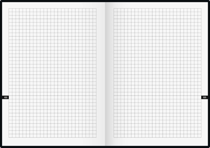 Produktbild Buchkalender TimeCenter Modell 725 (2025) (14.8 x 21 cm, 1 Woche / 2 Seiten)