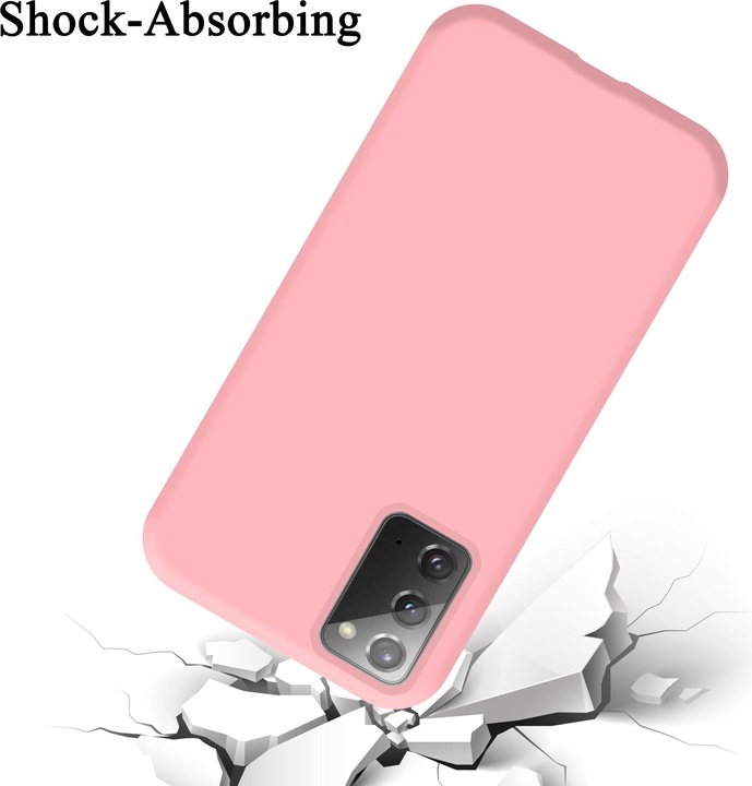 Produktbild Cadorabo TPU Liquid Silicone Case Cover (Samsung Galaxy Note 20)