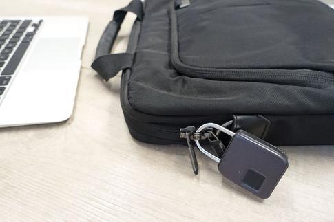 Actual product image Schwaiger Fingerprint lock