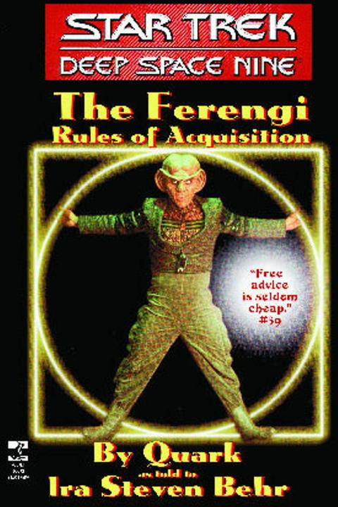 Produktbild The Star Trek: Deep Space Nine: The Ferengi Rules of Acquisition (Englisch, Ira Steven Behr, 1995)