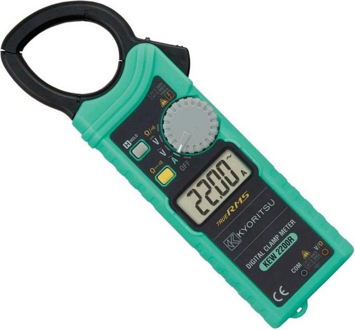 Kyoritsu Current clamp digital KEW-2200R K (CAT III 600V, CAT IV 300V, Pincer ammeter)