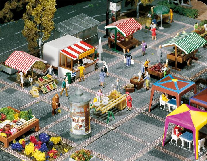 Produktbild Faller 272533 N Wochenmarkt