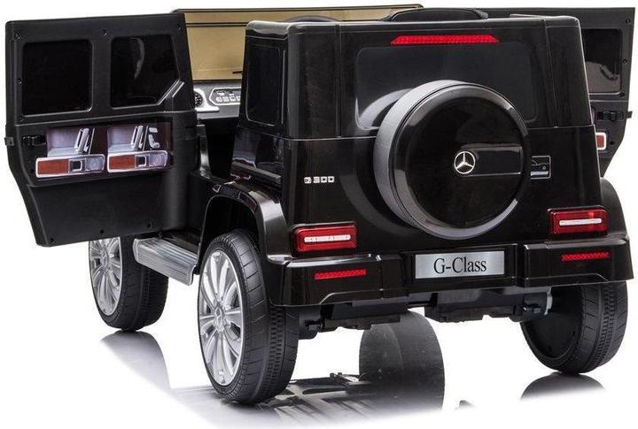 Actual product image Lean Toys Electric car for children Mercedes G500 black (12 V)