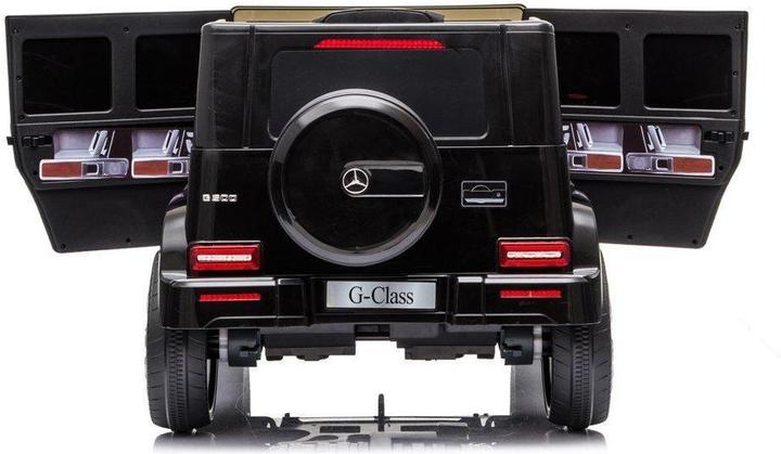 Actual product image Lean Toys Electric car for children Mercedes G500 black (12 V)