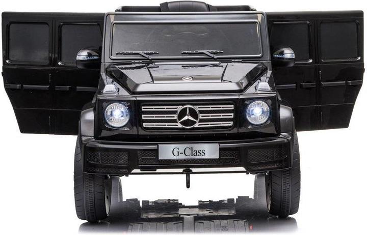 Actual product image Lean Toys Electric car for children Mercedes G500 black (12 V)