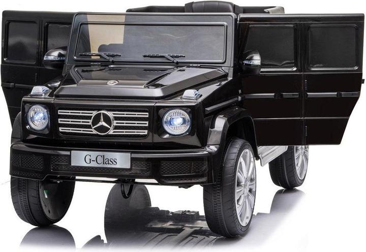 Actual product image Lean Toys Electric car for children Mercedes G500 black (12 V)