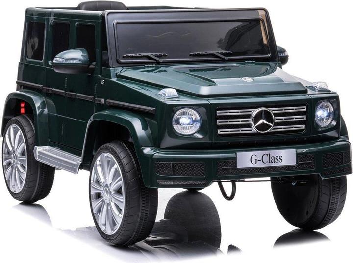 Lean Toys Electric car for children Mercedes G500 green (12 V)