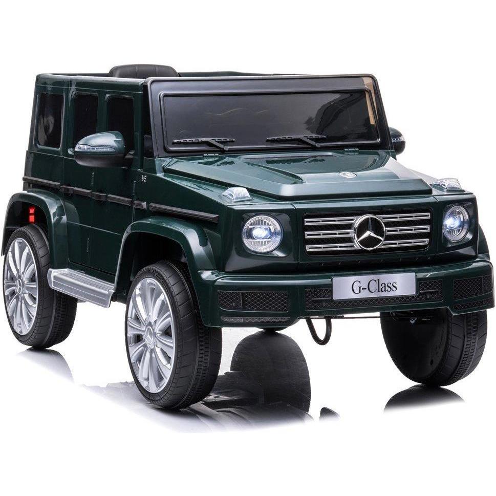 Lean Toys Electric car for children Mercedes G500 green (12 V)