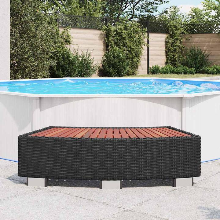 Actual product image vidaXL Spa Polyrattan
