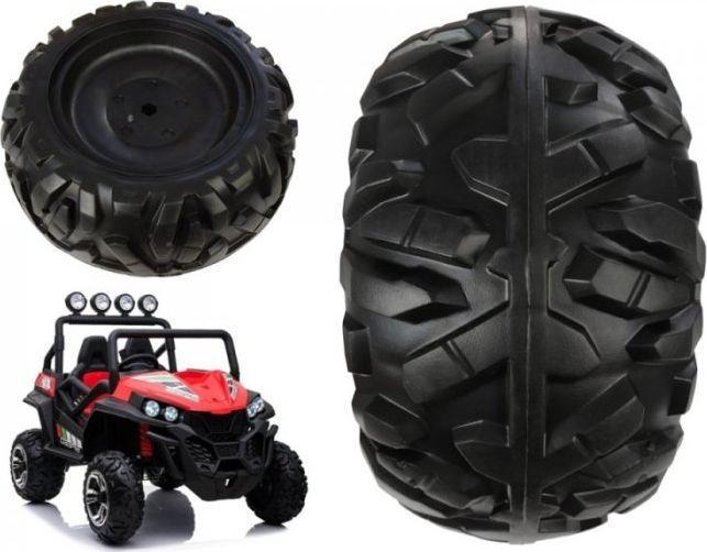 Actual product image Lean Toys Rear wheel for car with Buggy S2588 battery
