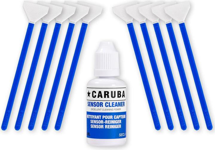 Caruba Reinigingsspatel voor volformaat sensoren (24mm) Kit met reiniger 30ml