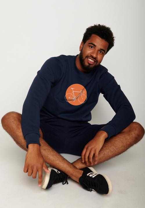 Produktbild Greenbomb Sweatshirt Bike Slogan (L)