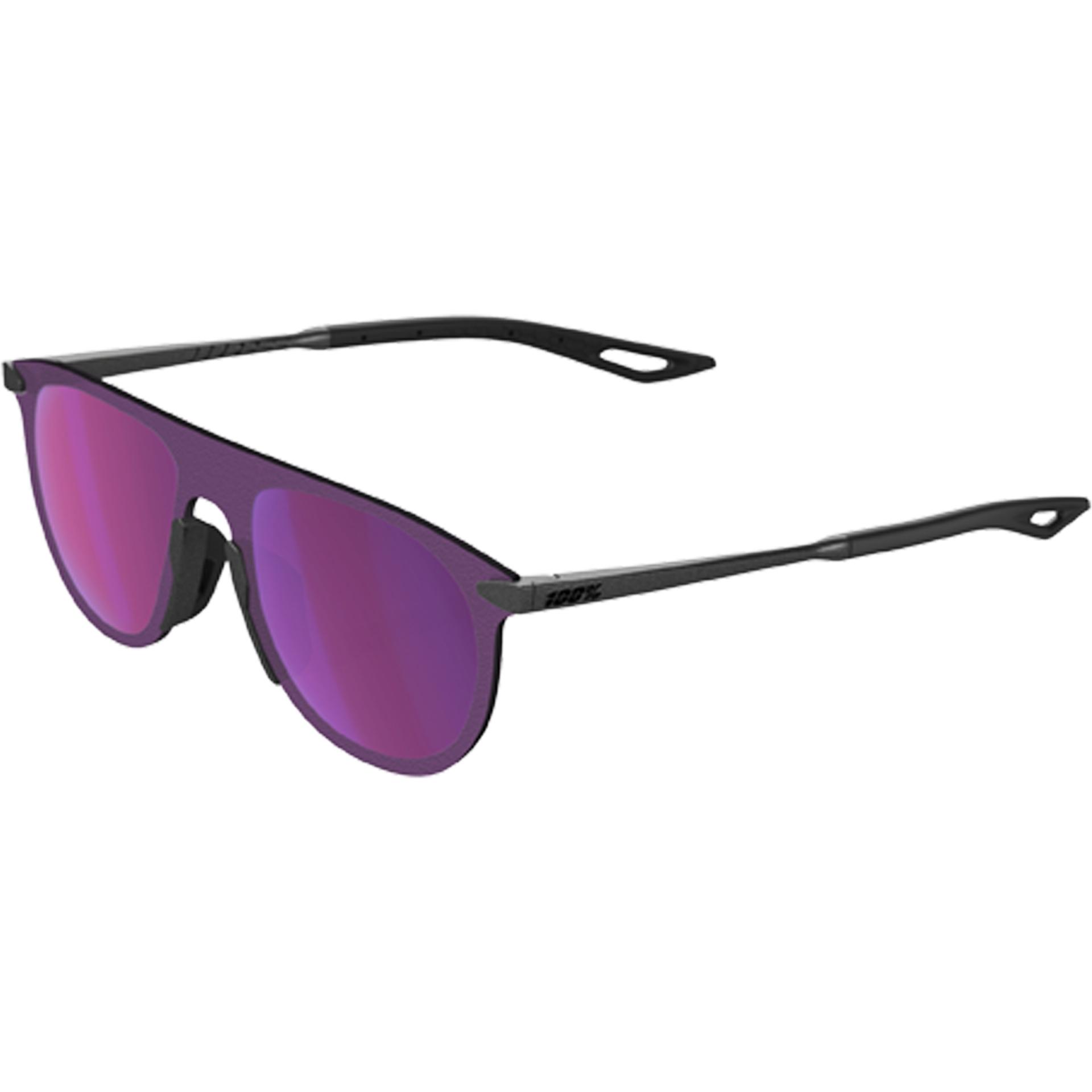 100%, Herren, Sonnenbrille, Legere Coil Brille Matte Gunmetal - Purple Multilayer M