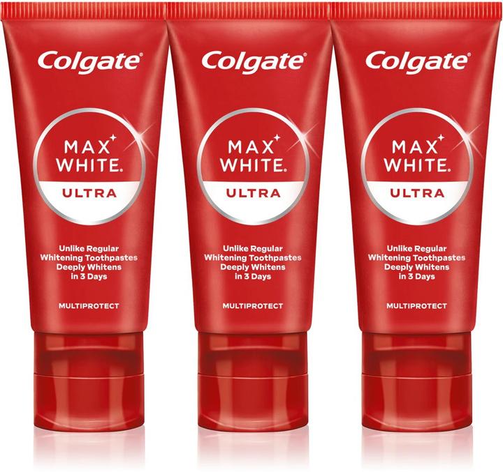 Image du produit Colgate Max White Ultra Protect Toothpaste Trio 3 X 50 Ml (50 ml)
