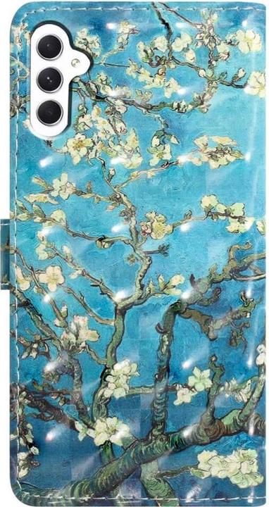 Produktbild Cover-Discount Galaxy A55 - Etui Glitzer Effekt Blüten (Samsung Galaxy A55)