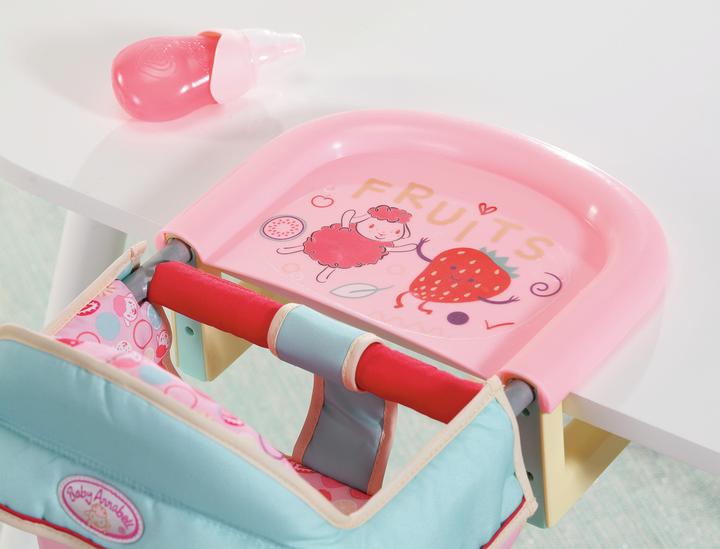 Actual product image Baby Annabell Lunch Time feeding seat