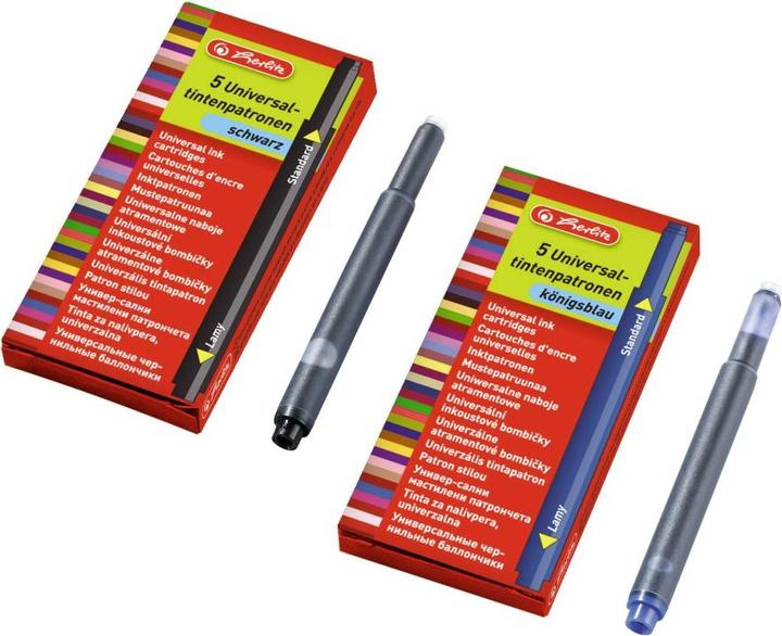 Produktbild Herlitz 10412088 Ersatzmine (e) (5 Stück, Schwarz)