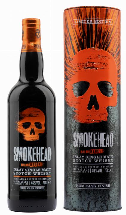 Actual product image Ian Macleod's Smokehead Rum Rebel (Single Malt, Scotch whisky, 1 x 70 cl)
