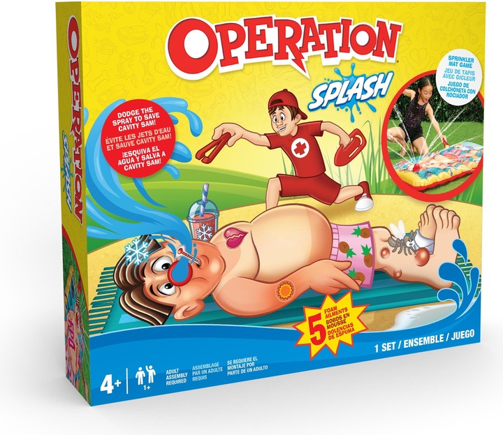 Actual product image Hasbro Gaming Operation Splash (71030)