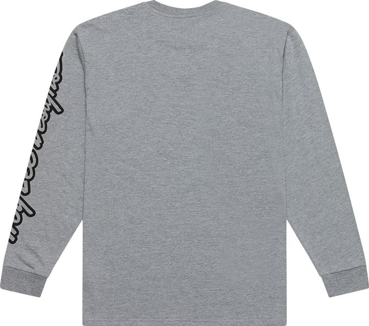 Troy Lee Designs Longsleeve, Signature, grey heather, S