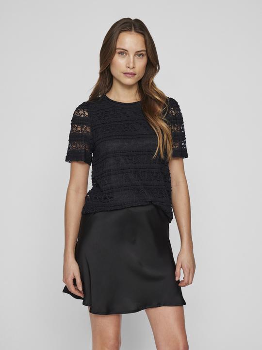 Produktbild Vila Rundhals Oberteil mit kurzen Ärmeln (XS)