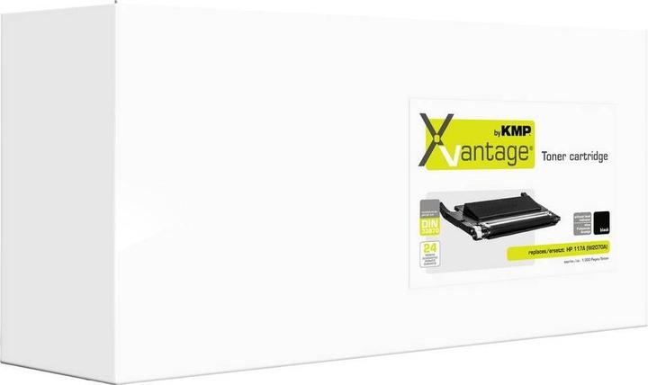 Actual product image KMP Xvantage Toner individually replaces HP 117A (W2070A) Black 1000 pages Compatible Toner (FC)