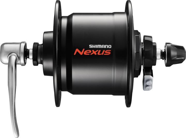 Shimano Nexus DH-C3000-3N Nabendynamo 3 Watt für Felgenbremse/Schnellspanner (Felgenbremse)