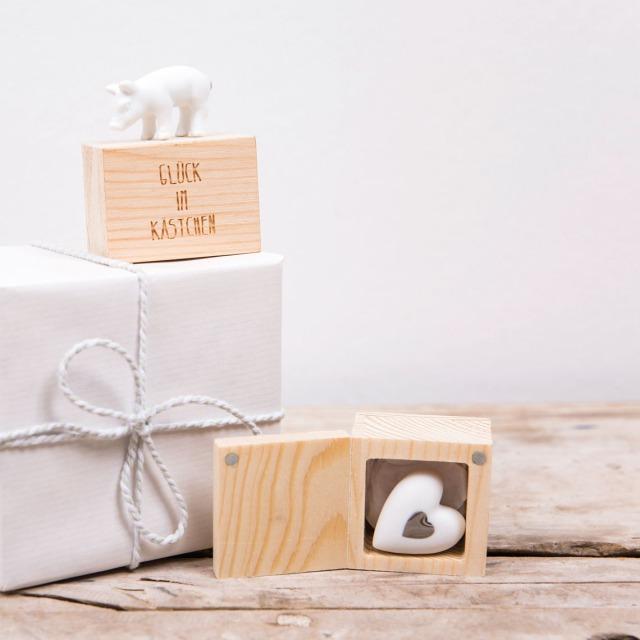 Actual product image Räder Lucky heart figurine