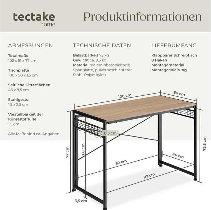 Produktbild tectake Paterson