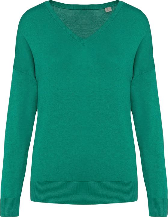 Image du produit Spasso Pull col V écoresponsable en lyocell femme (XL)