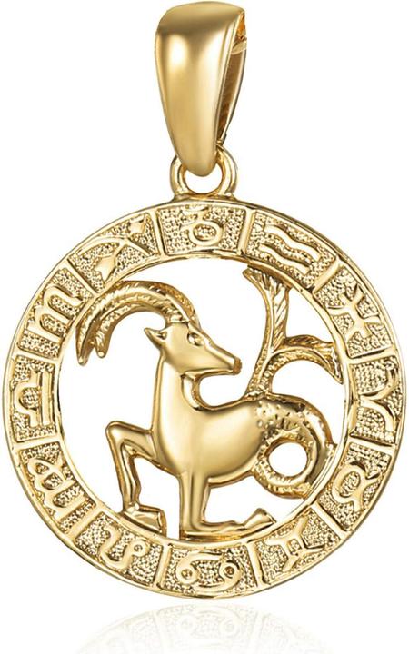 Image du produit JVD Pendentif Capricorne plaqué or SVLP0713XH2GOKO