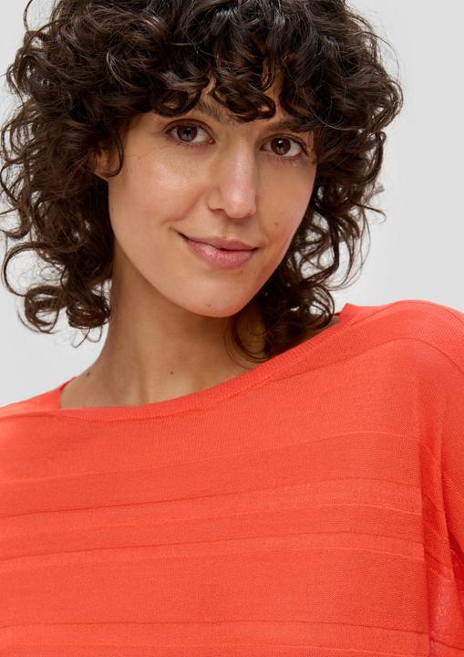 Produktbild s.Oliver Strickpullover Pullover mit Musterstruktur (38)