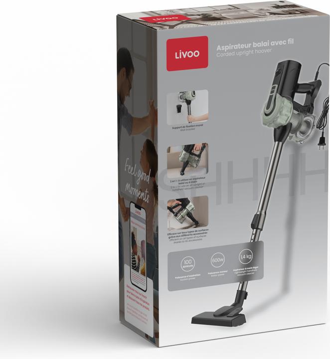 Produktbild Livoo Stabstaubsauger mit Kabe