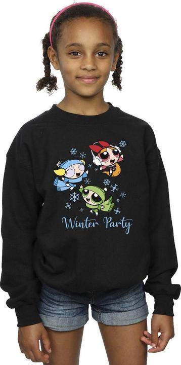 Produktbild The Powerpuff Girls Girls Winter Party Sweatshirt Mädchen (128)