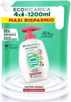 Immagine prodotto Vidal Igiene & Sicurezza Sapone Liquido Antibatterico 1200ml Ricarica (Sapone liquido, 1200 ml)