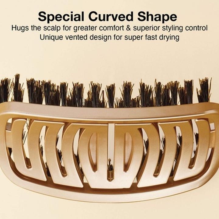 Immagine prodotto Olivia Garden Nanothermic Ceramic Ion Flex Scalp-Hugging Vented Hair Brush