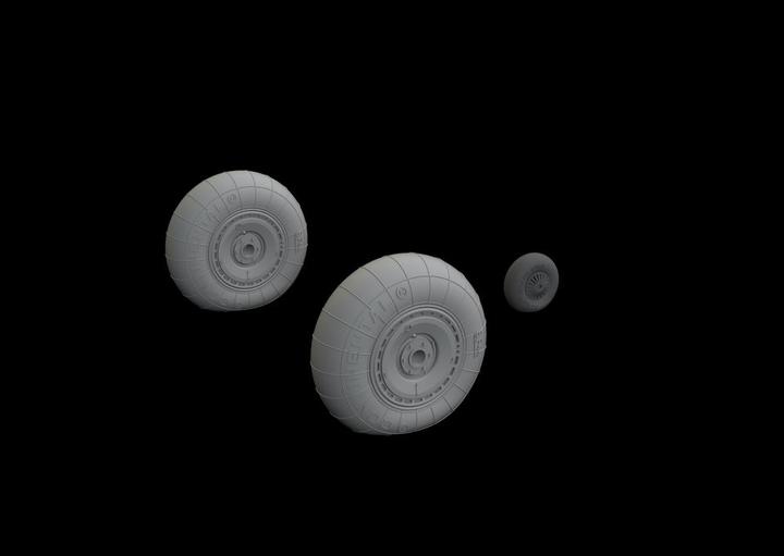 Immagine prodotto Eduard Ha 111 ruote in ritardo per ICM