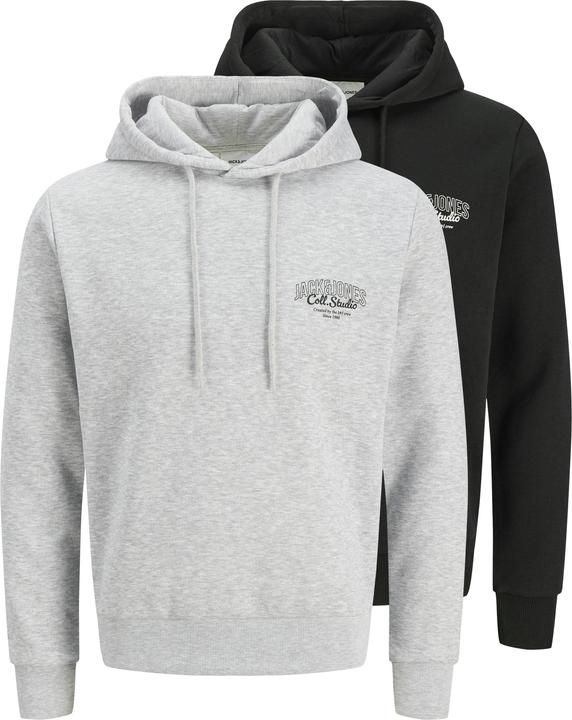 Image du produit Jack & Jones Plus Size 2er-pack Kapuzenpullover Kapuzenpullover (5XL)