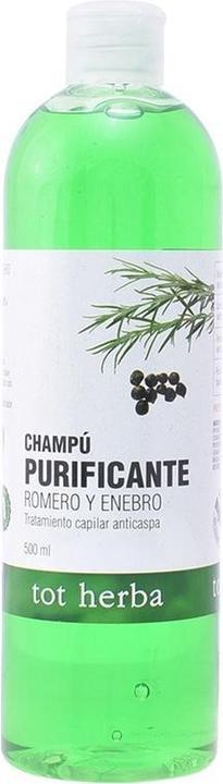 Tot Herba CHAMPÚ PURIFICANTE romero y enebro 500 ml (500 ml, Flüssiges Shampoo)