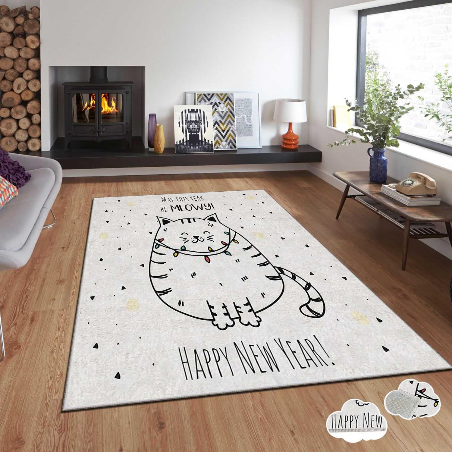 Thumbnail - Hanah Home Christmas, Teppich, Holiday (80 x 140 cm)