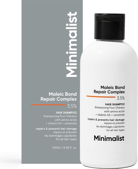 Produktbild Minimalist Maleic Bond Repair Complex 3,5% Hair Shampoo (250 ml, Flüssiges Shampoo)