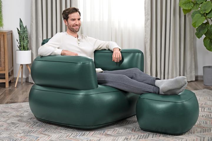 Actual product image Bestway Comfi Cube Inflatable Lounger