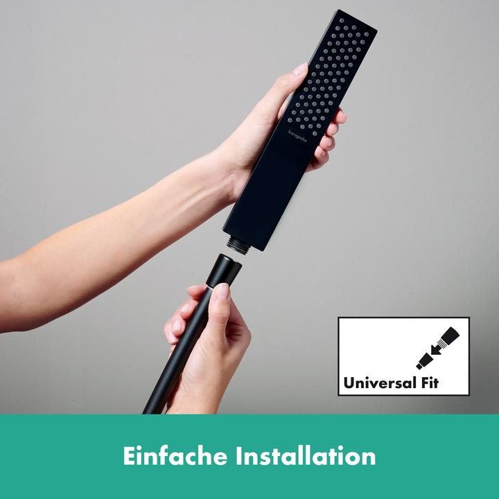 Produktbild hansgrohe Pulsify E Stabhandbrause 100, 1 Strahlart EcoSmart, 24320 (1 Strahlarten, 8 l/min)