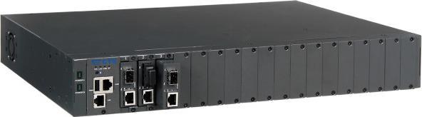 Produktbild EFB Elektronik EFB 1.5HE 19"RackChassis für MCT,18 Slots,Man.,mit 2xNetzt.